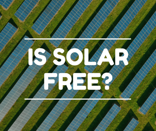 Is solar free